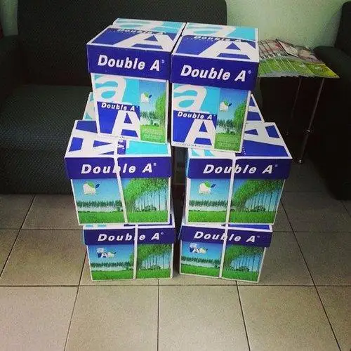 Thailand Cheap Jk A4 Copy Paper 80gms Natural White 102104 Hand Towel Toilet Paper Reels Brand