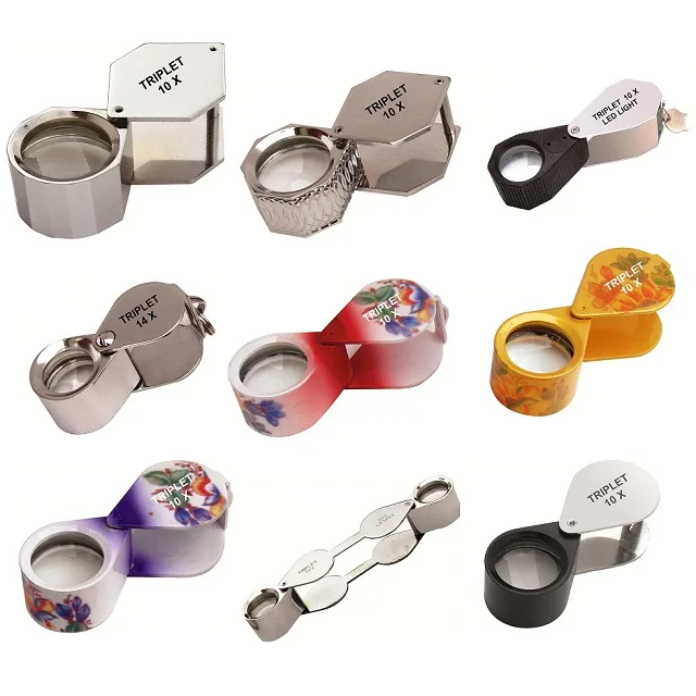 Jewelers Eye Loupe 10X Magnifier  for Gems, Jewelry, Coins, Stamps, Diamond Made of Brass Jewelry Making Tools n India