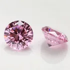 3mm-9mm colors cz loose pave pink amethyst cz beads for 925 silver jewelry