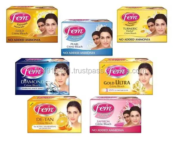 Fem Bleach Gold Pearl Turmeric Saffron 