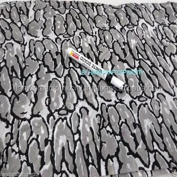 5 ярдов ткани с принтом вручную, хлопчатобумажная натуральная ткань с принтом вручную