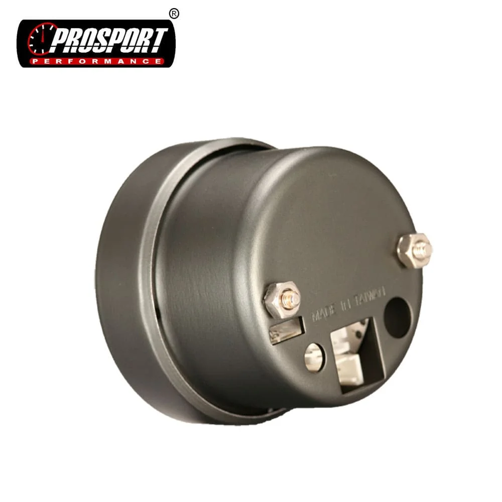 For 45mm Electric Fuel Pressure Gauge 0~6 BAR Black Faceplate New 12V Compatible for Chevrolet LED Analog Display Car