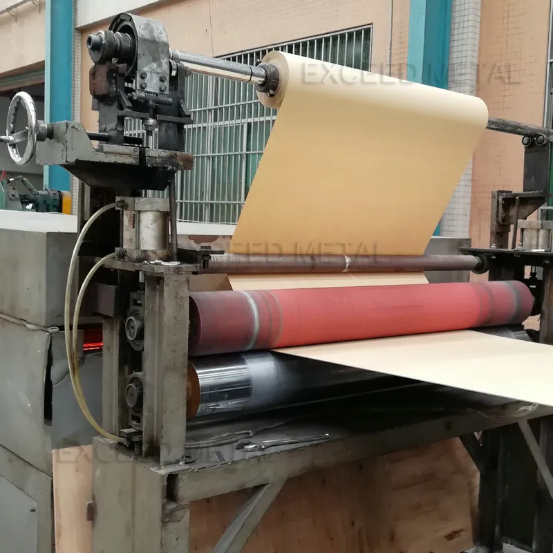 Factory Competitive Price Professional Kraft Paper Coated Embossed Aluminum Coil
