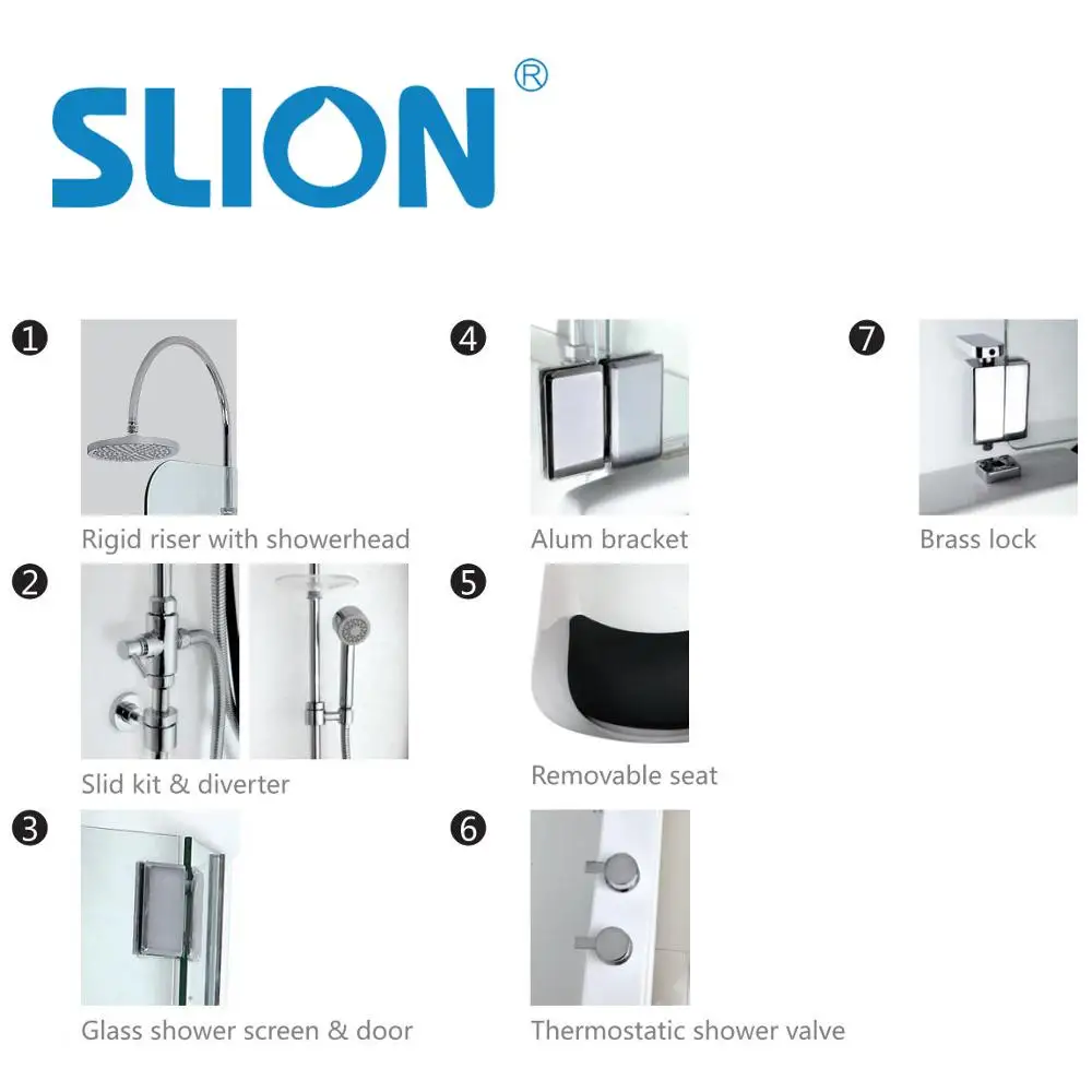 SL9146(00) Acrylic Walk In Bathtub supplier