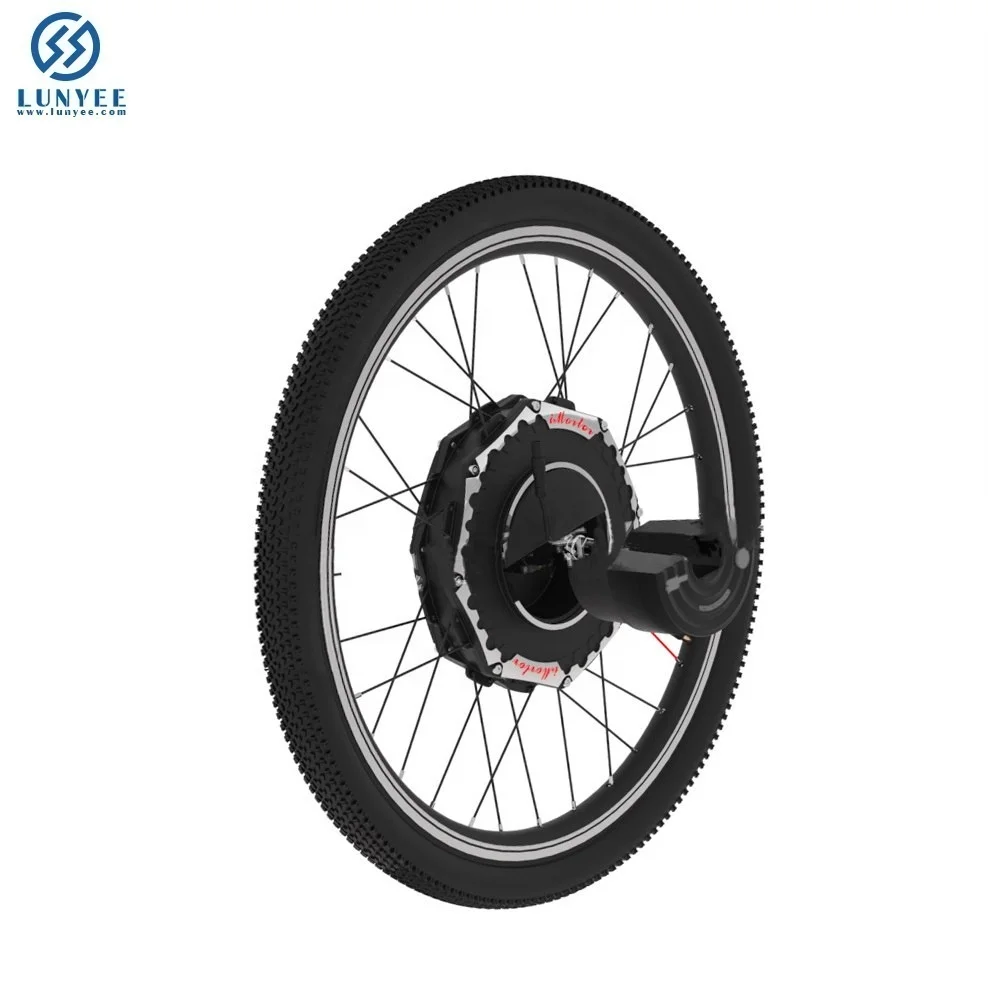 350W24V Hub Motor Bicycle Wheel with Battery Bicycle Generator Electric Wheel Motor with Gear Imortor 2.0 Electric Bike Kit
