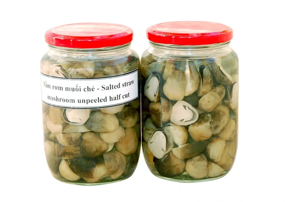 Asian Best Brand Large Peeled Whole Straw Mushrooms in Brine