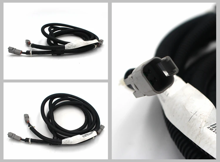 12252560 SY215C9M2K.5.8 Excavator Boom Working Light Excavator Wiring Harness For SANY