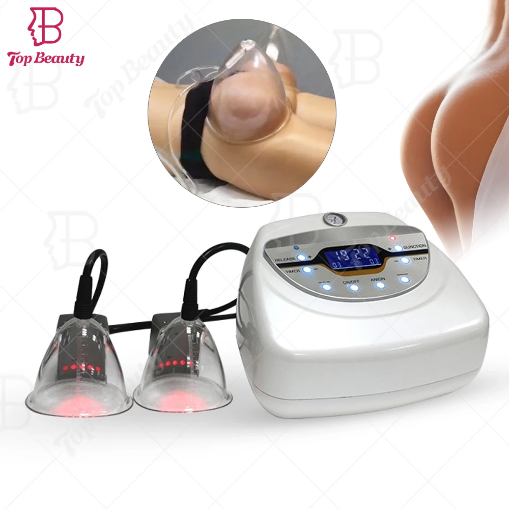 buttocks enlargement cup vacuum electronic breast enhancer massager cupping butt lifting machine