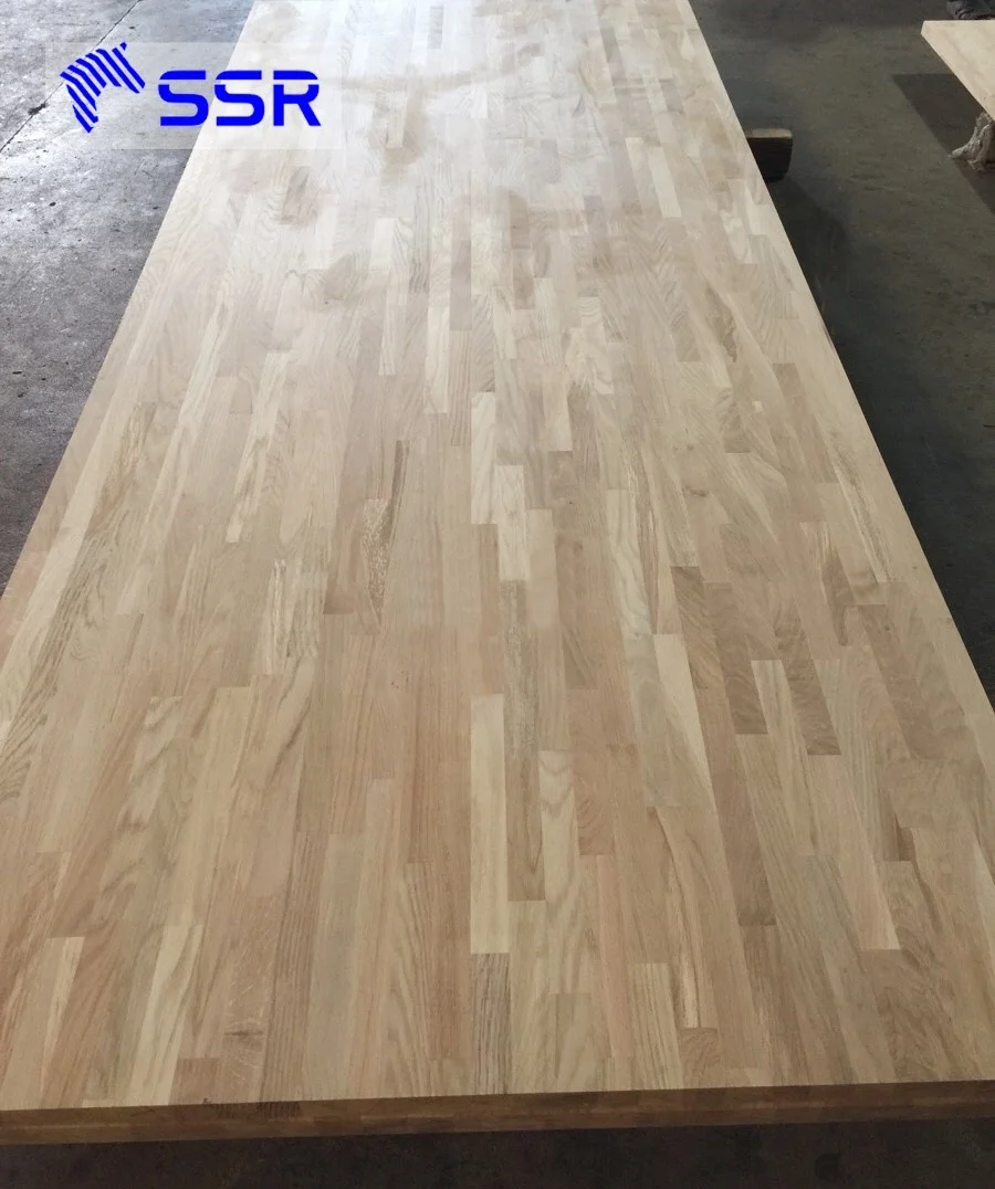 Ssr Vina Oak Wood Finger Joint Board From Vietnam Factory Solid Oak