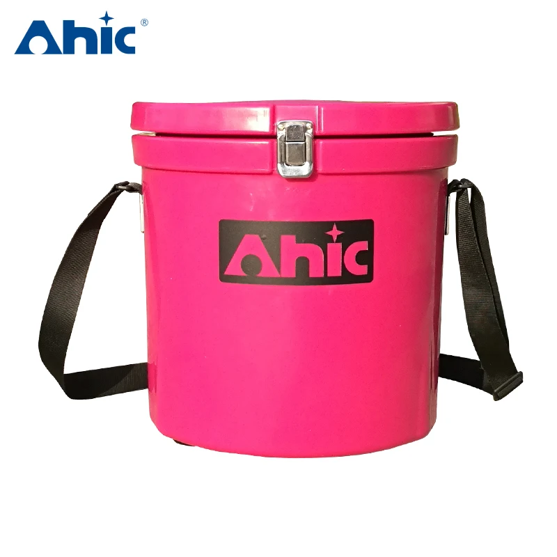 AHIC Insulation Small 12qt Portable Round Roto Mold Ice Chest