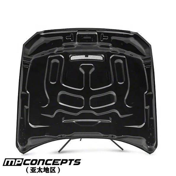 Mp Concepts Unpainted Gt350 Style Aluminum Hood Bonnet For 2015-2017 ...