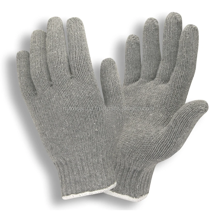 gloves cotton knitted