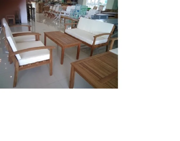 4 Piece Acacia Wood Sofa Set With Seat And Back Cushion In Polyester 180gr M2 Buy Wood Sofa Set Outdoor Sofa Set Cheap Wood Sofa Set Product On Alibaba Com