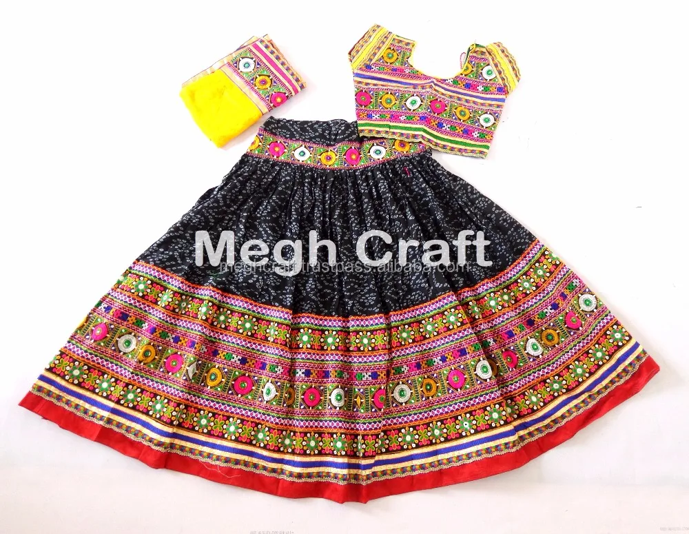bandhani chaniya choli designs