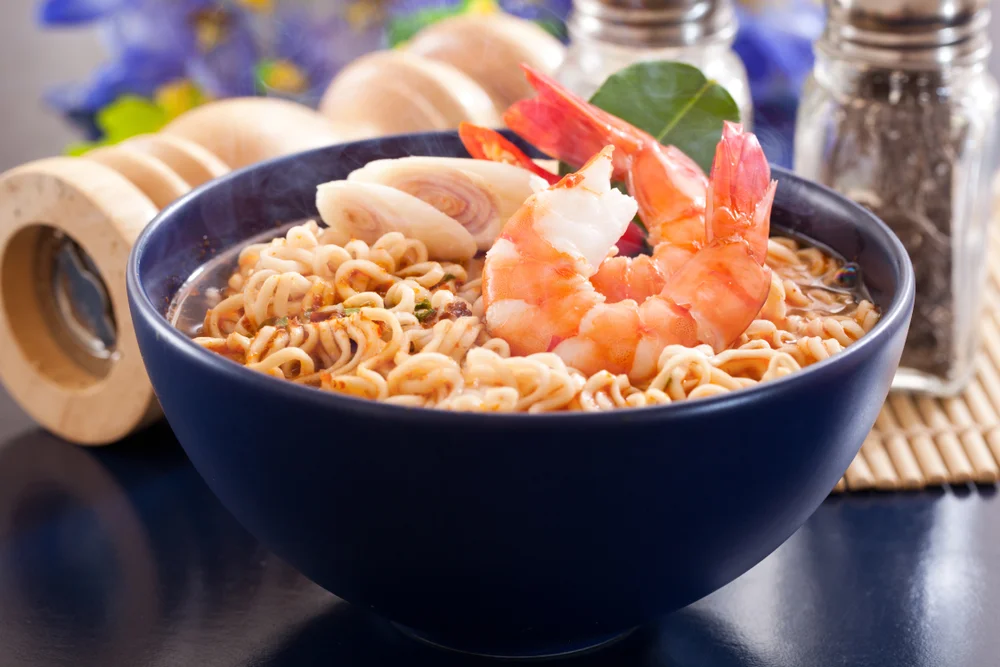 Лапша быстрого приготовления сделано во