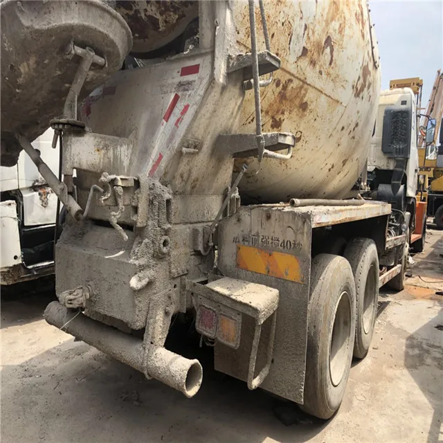 Б/у японская Бетономешалка hino 9m3 /Isuzu Hino Nissan 12m3