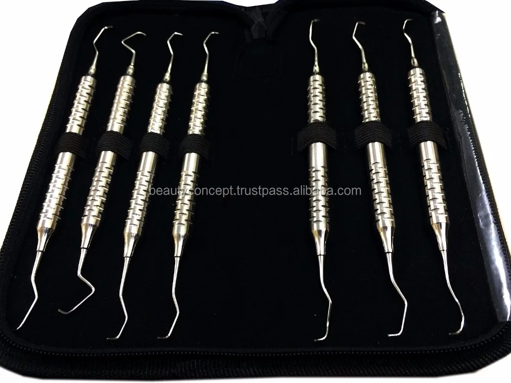 Stainless Steel Oral Care Kit Dental Hygiene Instruments Plaque