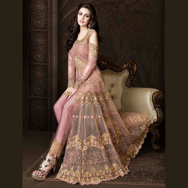 anarkali suit heavy