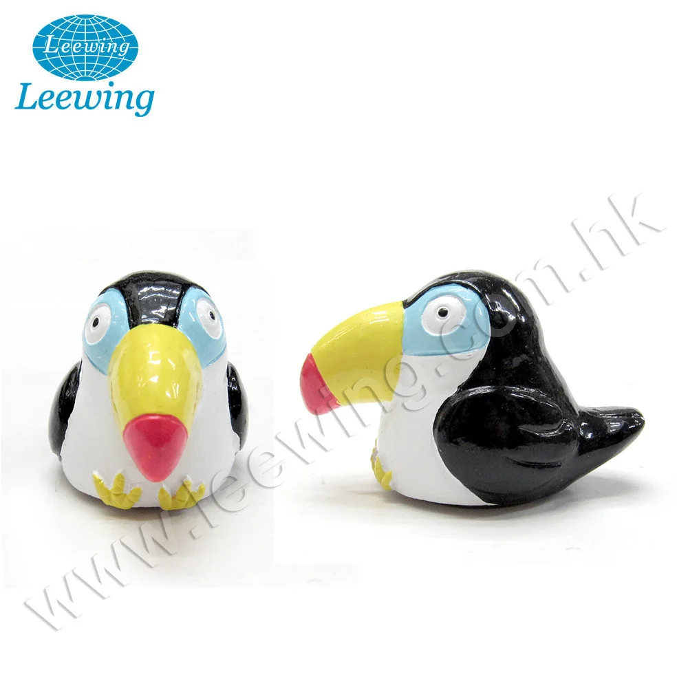 
 Оптовая продажа, пластиковая Копилка для монет с животными, ПВХ, попугаями, птицами, для детей  