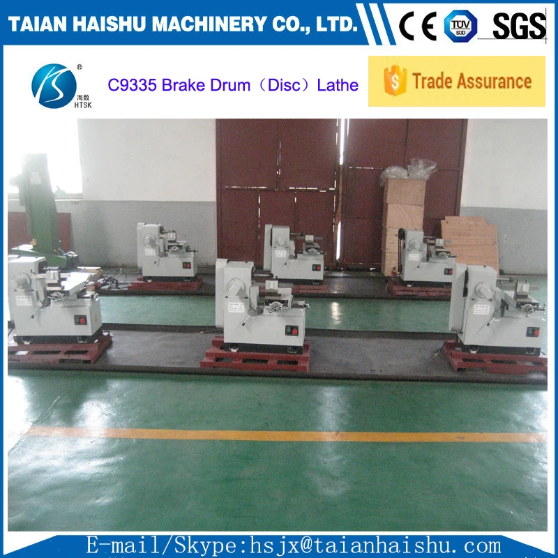 Break Lathe Machine C9335 Bus Brake Drum Disc Lathe