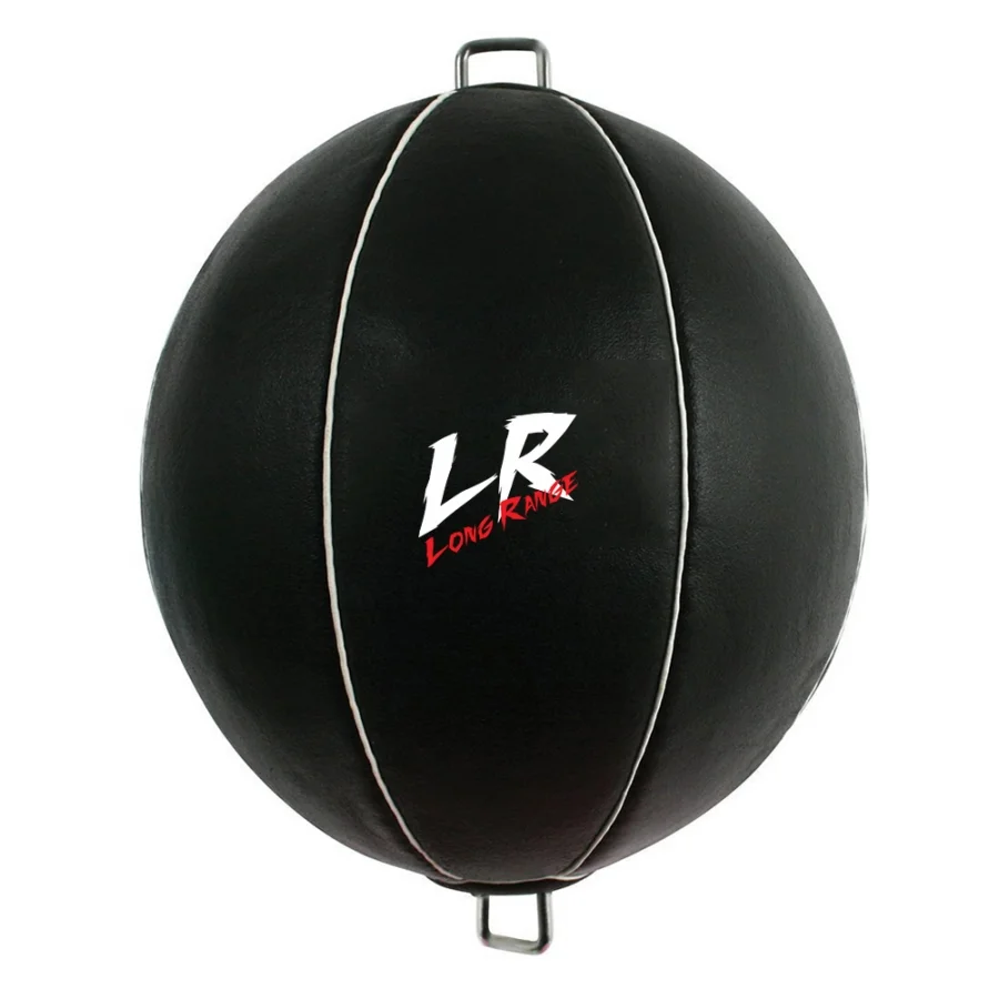 Adult Gym Fitness Equipment Double End PU Leather Boxing Speed Ball Bodybuilding 