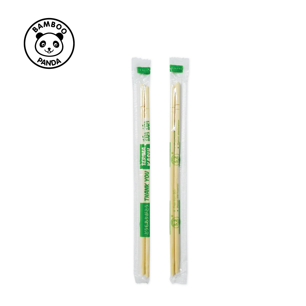 200 pairs Panda Disposable Bamboo Chinese Chopsticks Ready to used