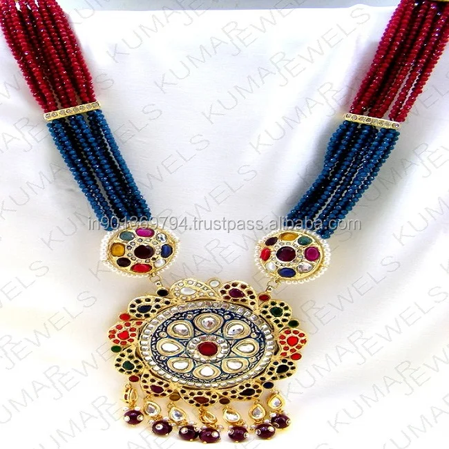 Buy Necklace Earrings Set Gold Plated 