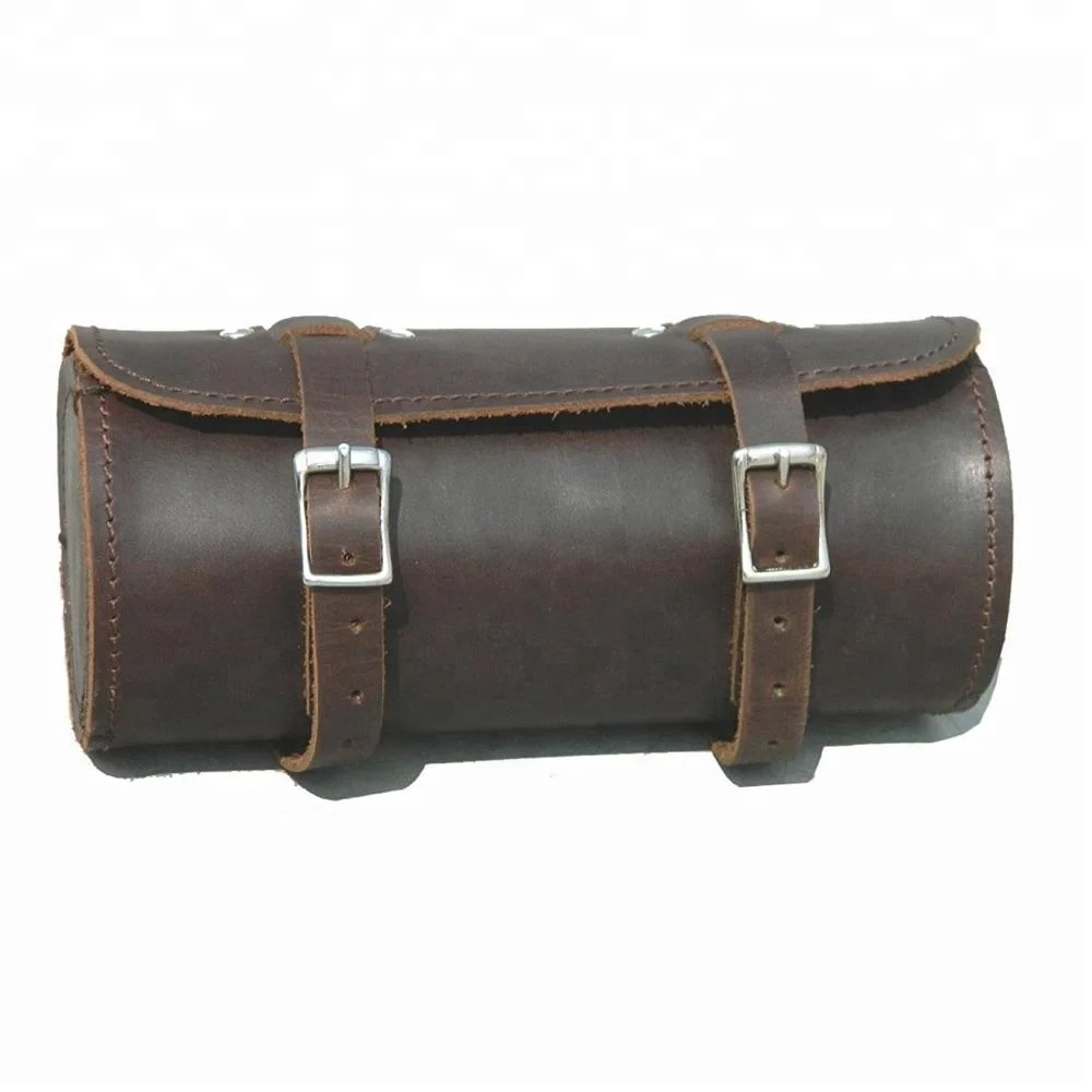 leather bicycle tool bag