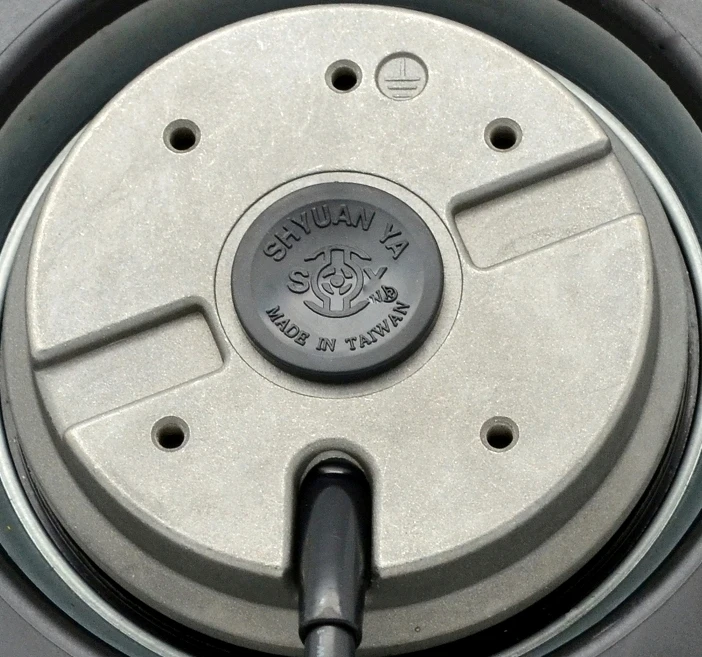 SHYUAN YA 250x112mm Electric Single Phase Medium Pressure Blower Fan External Rotor Motor Dual Ball Bearing Thermally Protected