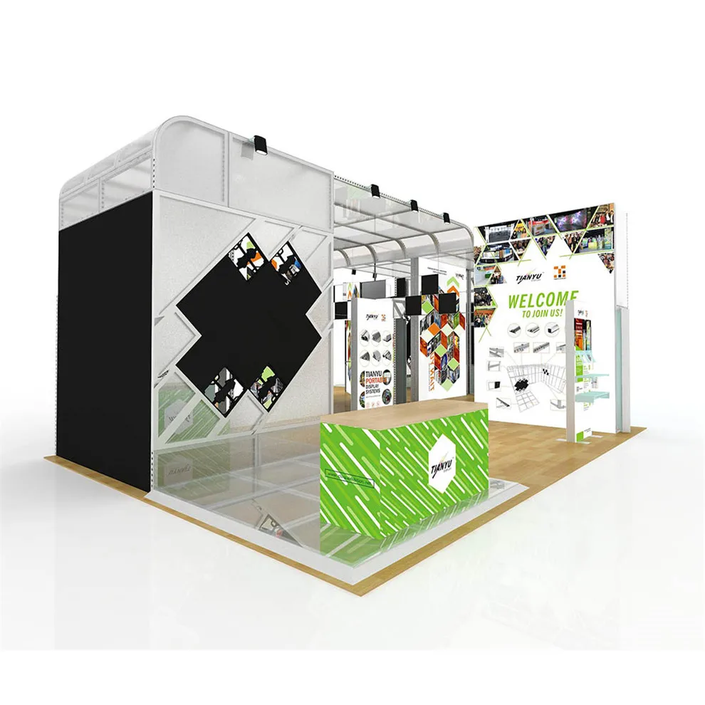 6x6 Modular and Portable DIY  Indoor LED Screen  Tradeshow Display Wall