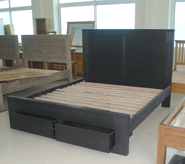 Wooden Beds Solid Wood Bed Frame Bedroom Furniture Sets Solid Wood