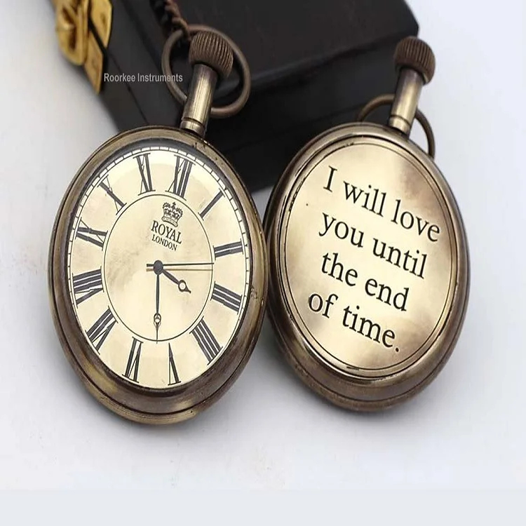 pocket watch presentation box