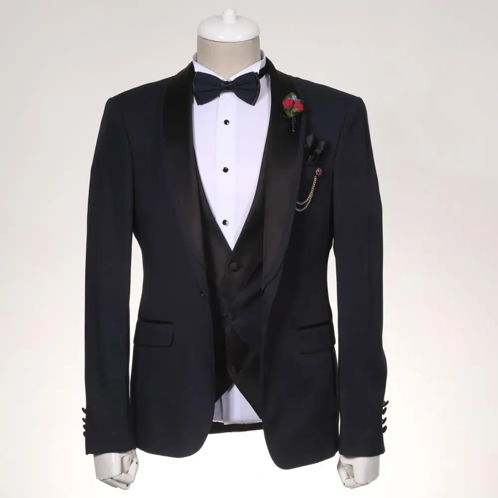 Setwell Groom Suits For Wedding 2022 Mens Slim Fit Fashion Tuxedo Dress ...
