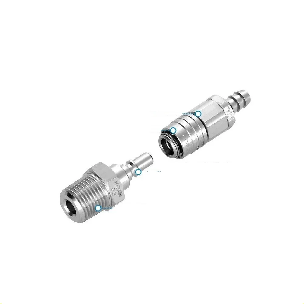 Precious Nitto Kohki Hi-Cupla, quick connect couplings 20SM for air ...