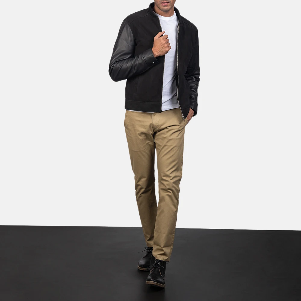 formal bomber jacket