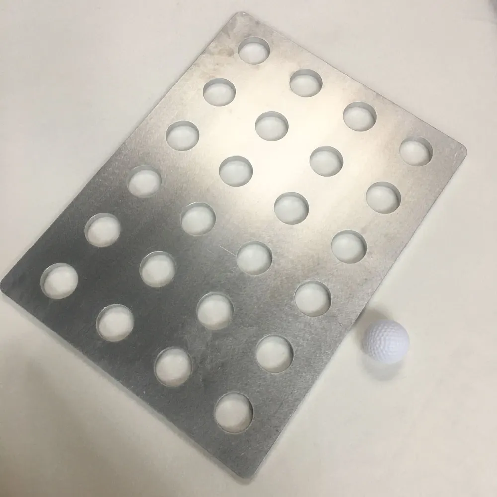 Форма для печати логотипа в форме мяча для гольфа, приспособление, форма для печати, лоток для УФ-принтера A3