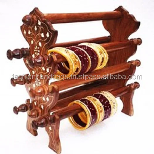 Designer Wooden Handicrafts And Bangles Holders Buy Designer Wooden