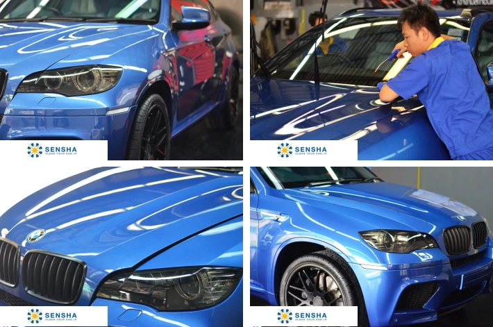 
Нано-керамическим покрытием с украшением в виде кристаллов свечение 3 года покрытие 30 мл 