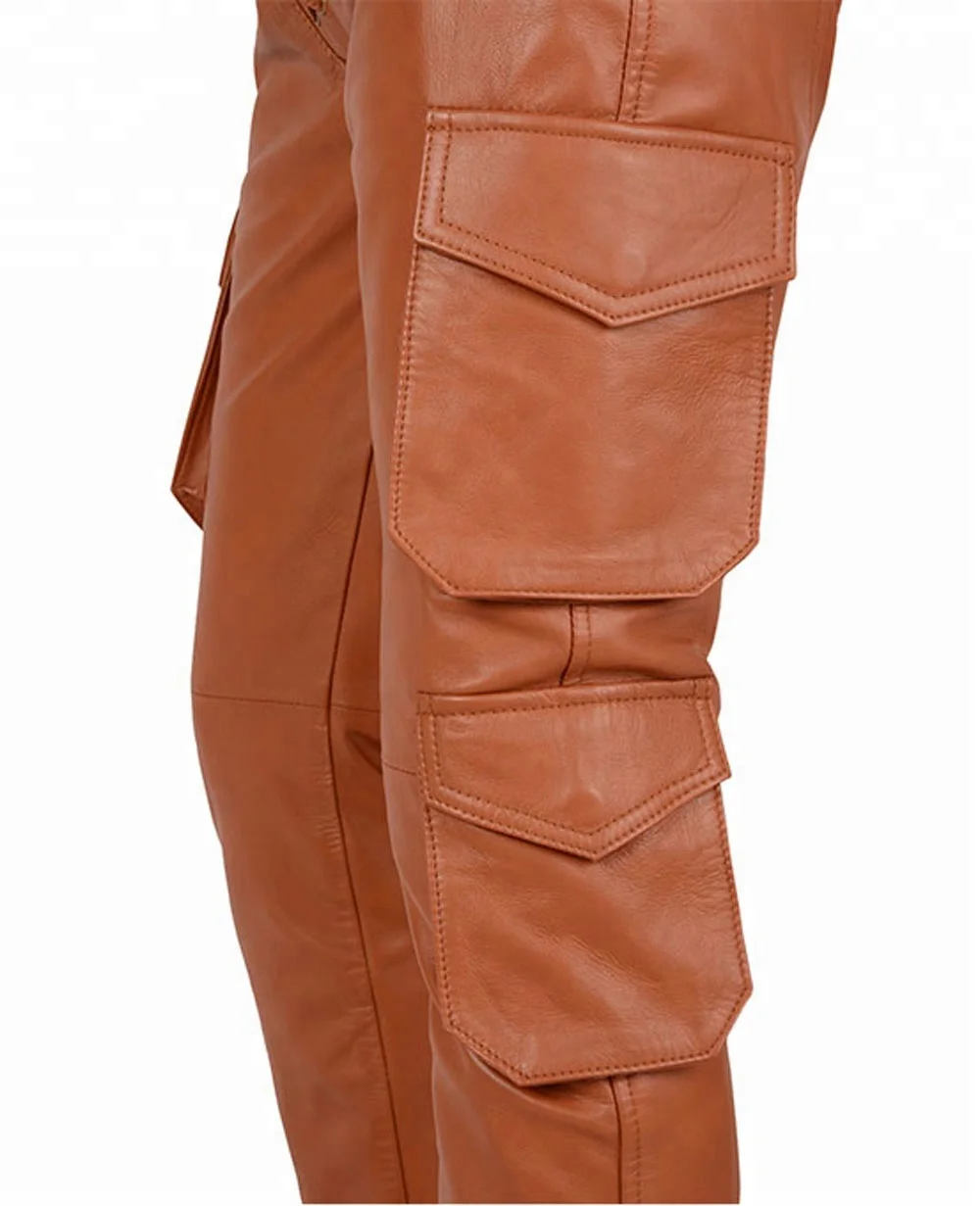 Source Custom made of Pakistan leather pants, Men Synthetic