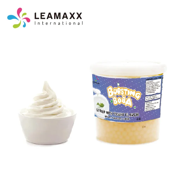 Тайваньский пузырьковый чай, оптовая продажа, йогурт, лопнувший Boba для магазина молочного чая