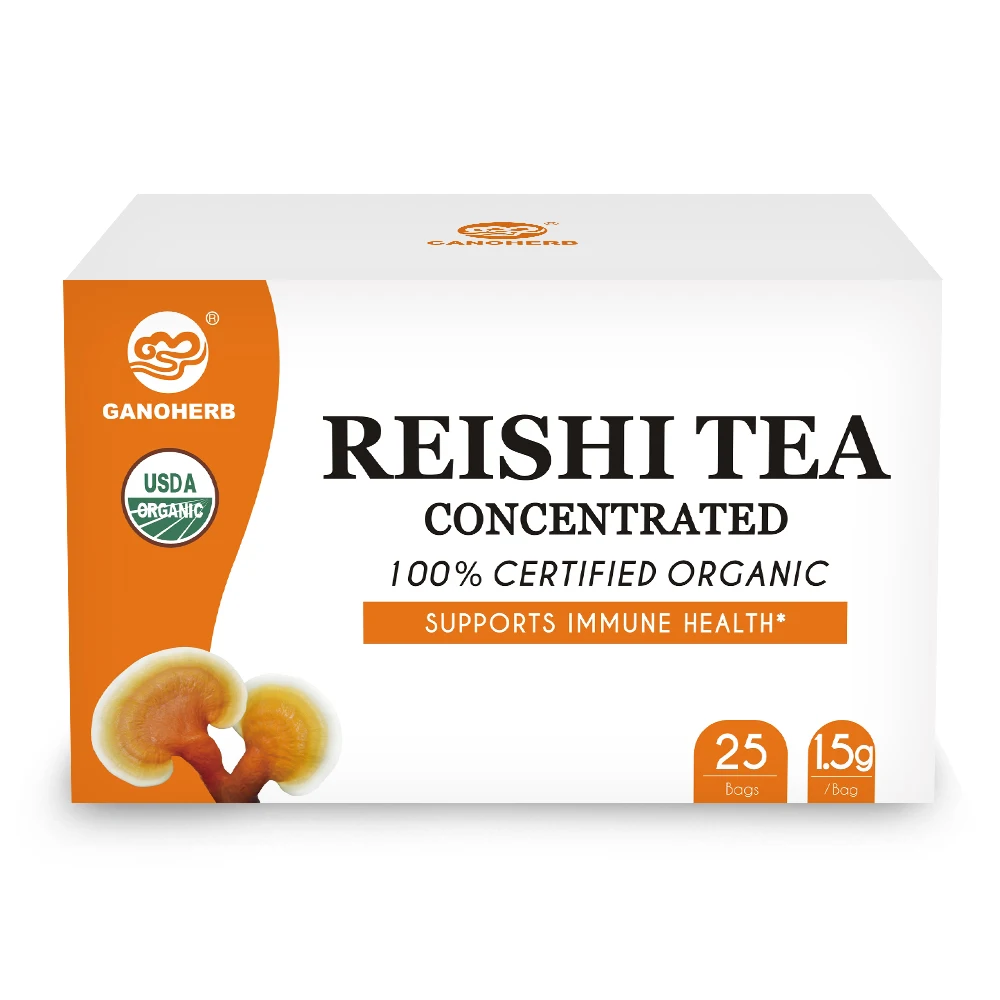 Ganoderma Reishi Mushroom Concentrated Tea Lingzhi Detox Tea for Improve Immunity and Prolong Life