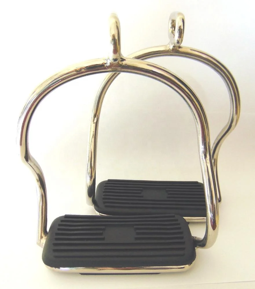 Double Bent Leg Safety Bendy Shape Icelandic Style Stirrups Light