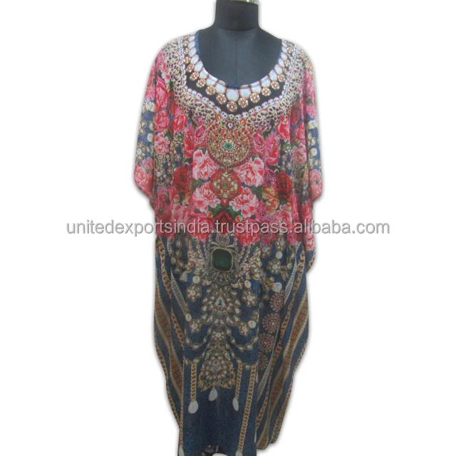 kaftan neck design