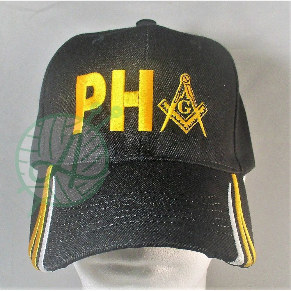 Prince Hall Ph Stripped Bill Mason Hat 