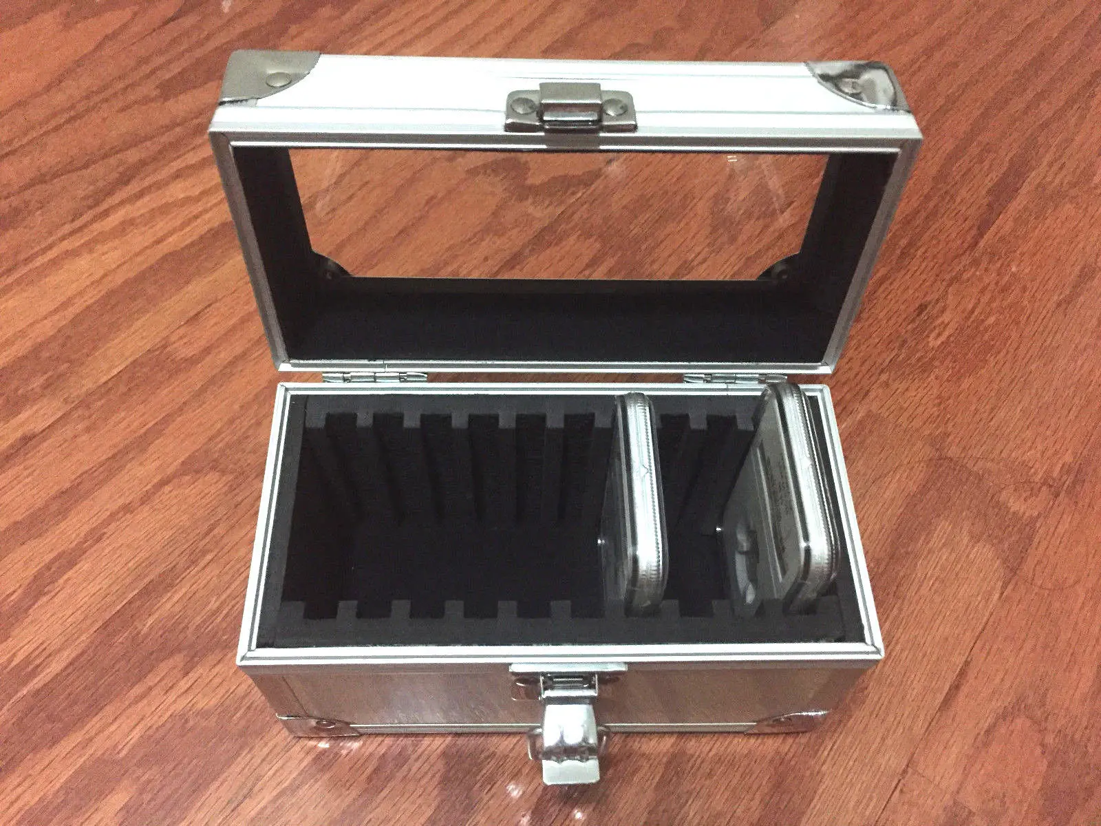 10個入り PCGS/NGC コインスラブホルダー ディスプレイボックスケース