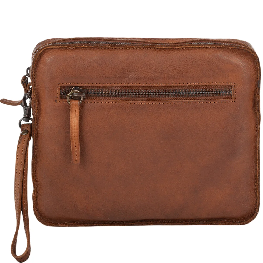 leather men clutch