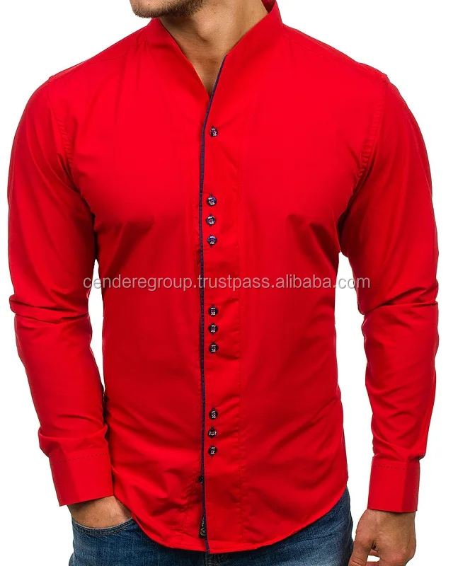 Красная рубашка. Мужские рубашки fashion leader shirt. Красная рубашка без воротника. Рубашка мужская красная. Рубашка asos design.