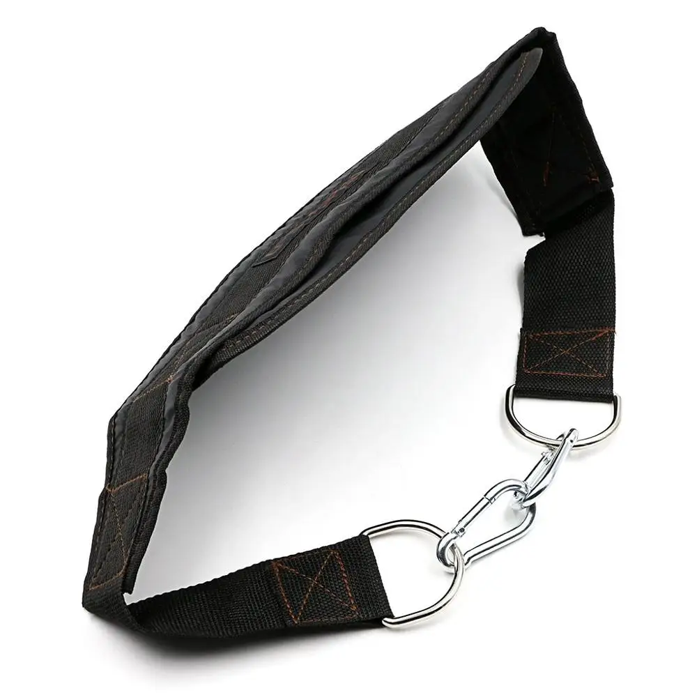 Gaf Weightlifting Dip Belt Neoprene Gym Support Straps Gel Wraps With