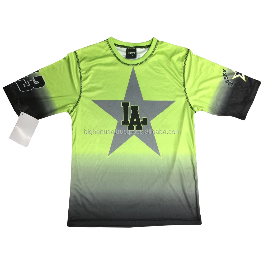 Oem Sublimation Printed Performance T 