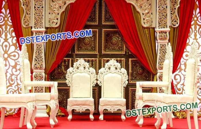 Royal Hindu Wedding Mandap Chairs for